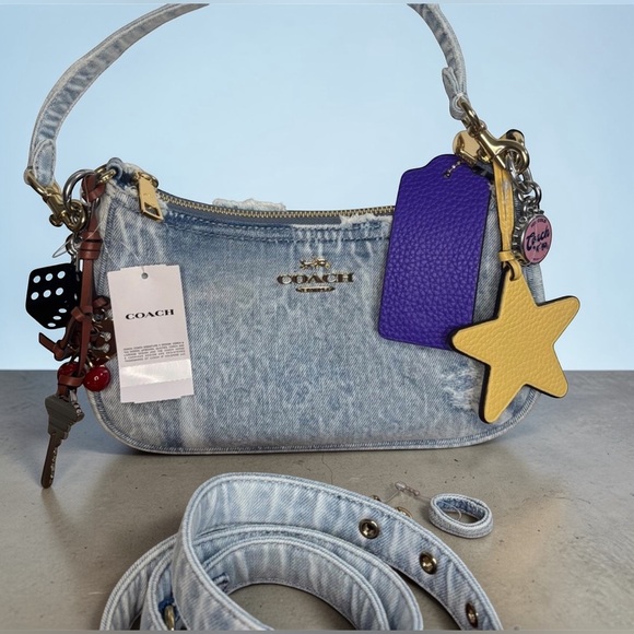 Coach Handbags - Coach Loved Denim Teri Crossbody Bag NWT